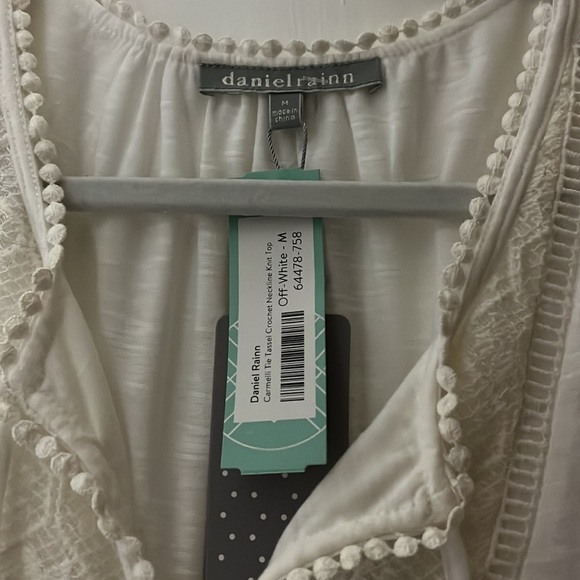 NWT Daniel Rainn Top-M - Picture 2 of 5